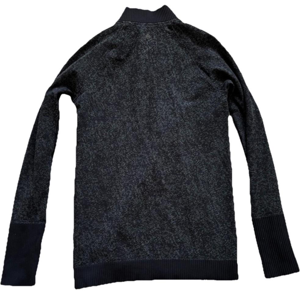 LULULEMON Long Sleeve REST LESS 1/2 Zip Mock Sweater Warm Active Stylish Trendy - Picture 2 of 4
